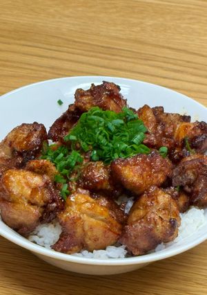 唐揚げ丼-レシピのメイン写真
