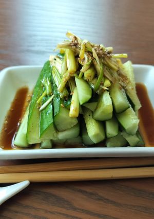 キュウリ1本甘酸っぱいナンプラーかけ-レシピのメイン写真