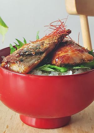 ご飯泥棒♪ザクザク冷凍サバ照り焼きバター-レシピのメイン写真