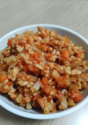 しっとりシャキ旨鶏ひき肉✨旨辛根菜そぼろ-レシピのメイン写真