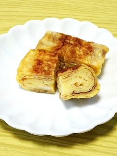 母直伝!甘い玉子焼き-レシピのメイン写真