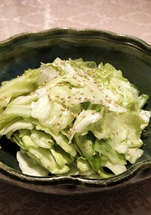 ポリ袋で簡単♪やみつきニンニク塩キャベツ-レシピのメイン写真