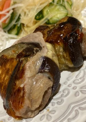 ナスの肉巻き-レシピのメイン写真