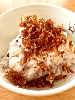 ご飯のお供 素干しあみの佃煮-レシピのメイン写真