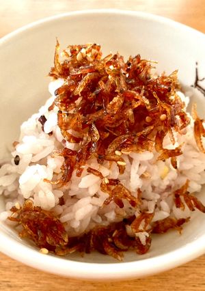 ご飯のお供　素干しあみの佃煮-レシピのメイン写真