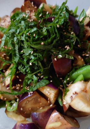 ナスとオクラの麺つゆ和え-レシピのメイン写真