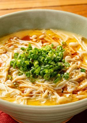 えのきとシラスの中華風茶碗蒸し-レシピのメイン写真