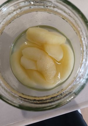 りんごの日本酒漬け-レシピのメイン写真