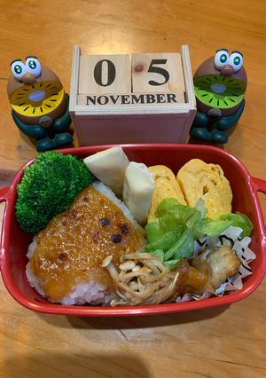 高二長女　お弁当(焼きおむすび23)-レシピのメイン写真