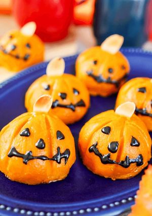 95℃ ハロウィン★スイートかぼちゃ-レシピのメイン写真