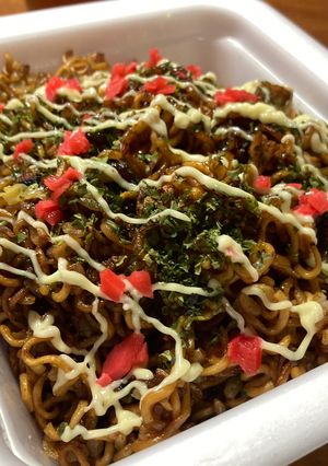 増量!カップ焼きそばで「そば飯」-レシピのメイン写真