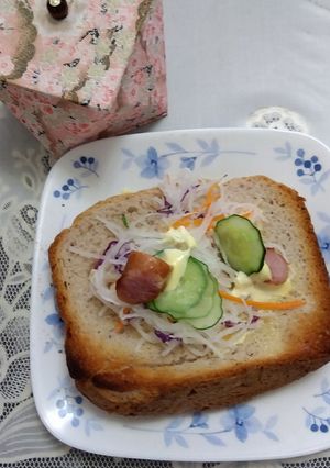 食パンの野菜のレシピ-レシピのメイン写真