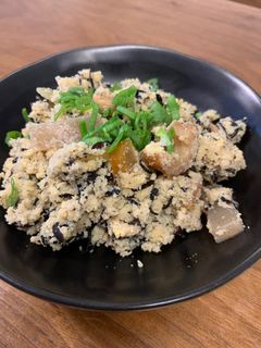 【リメイク】ひじきの煮物で炒りおから-レシピのメイン写真