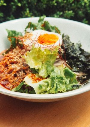 蕎麦大変身!マッククス♪包丁まな板不要-レシピのメイン写真