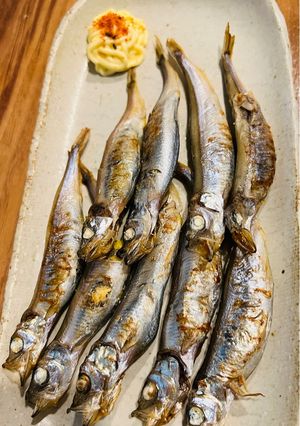 フライパンでしっとり子持ちししゃも焼き-レシピのメイン写真
