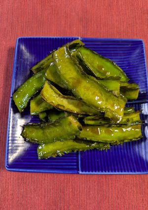 四角豆のしょうゆとオリーブオイルの炒め物-レシピのメイン写真
