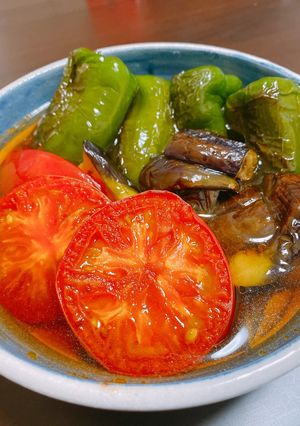 野菜の揚げ浸し-レシピのメイン写真
