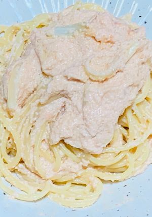とろ〜り♡たらこクリームパスタ-レシピのメイン写真
