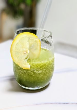 グリーンアップルフローズンティー-レシピのメイン写真