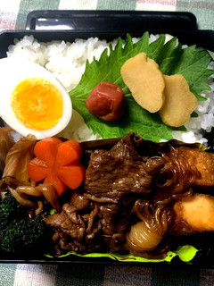 1/14ヨッチャン☆すき焼きお弁当-レシピのメイン写真