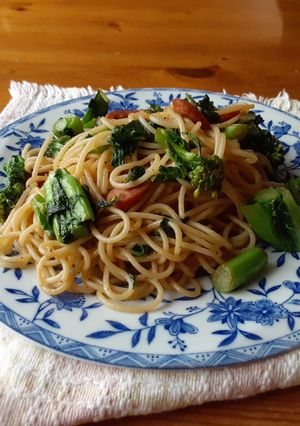 菜の花のパスタ-レシピのメイン写真