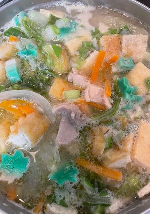 今日のお味噌汁　生麩と具沢山-レシピのメイン写真