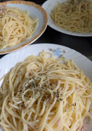 とっても簡単★ツナ柚子胡椒レモンパスタ-レシピのメイン写真