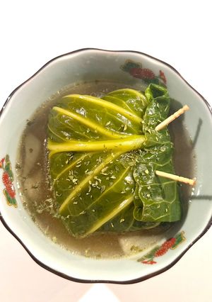 蓮根と椎茸のシャキシャキロールキャベツ-レシピのメイン写真