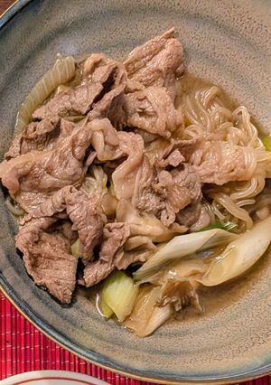 すき焼き風煮-レシピのメイン写真