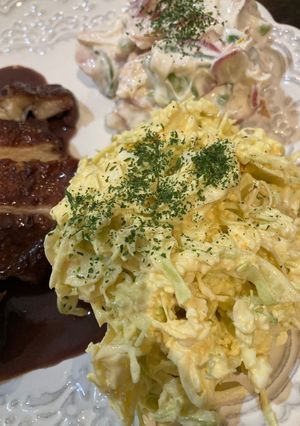 キャベツと卵サラダ-レシピのメイン写真