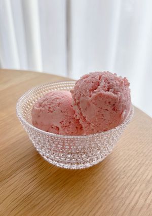 苺のさっぱりヨーグルトアイスクリーム-レシピのメイン写真
