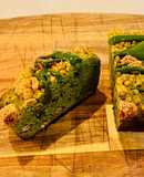 黒糖と甘納豆の『贅沢抹茶パウンドケーキ』