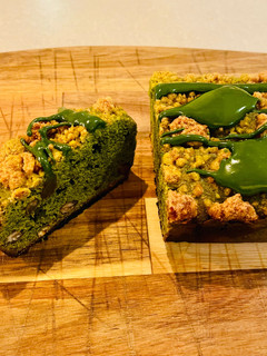黒糖と甘納豆の『贅沢抹茶パウンドケーキ』-レシピのメイン写真