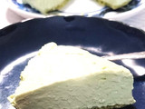 水切りヨーグルトのレアチーズケーキ