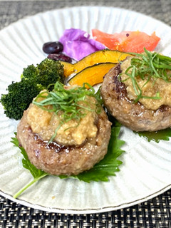 おろしそ和風ハンバーグうまっ!ソースがけ-レシピのメイン写真