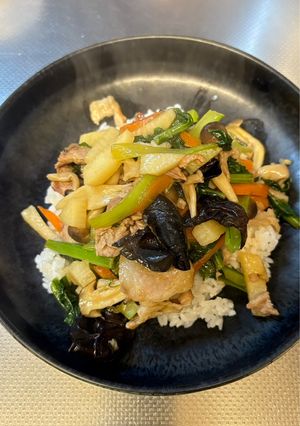 腸活　あんかけご飯-レシピのメイン写真