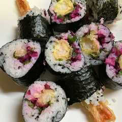 A picture of 手抜き天巻き.