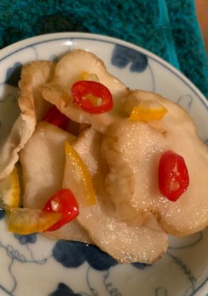 キクイモと柚子マリネ-レシピのメイン写真