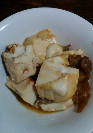豚ばら肉豆腐-レシピのメイン写真