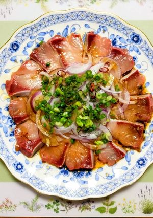 ブリのエスニックカルパッチョ！オードブル！魚料理-レシピのメイン写真