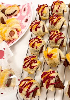 バレンタインに♡簡単チョコパイ-レシピのメイン写真