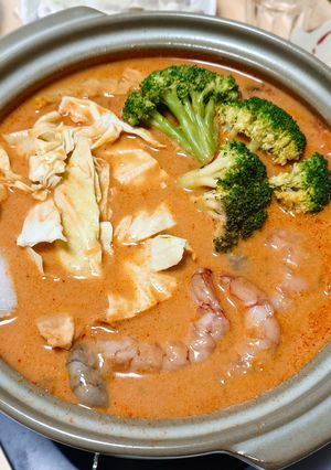 海老のビスク鍋-レシピのメイン写真