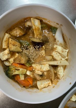 肉無豆腐コク旨ウスターレモン照焼味野菜炒-レシピのメイン写真