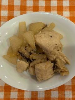 鶏肉と大根の味噌煮込み-レシピのメイン写真
