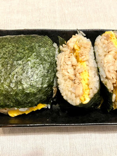 ササミとたまごの高タンパクおにぎらず-レシピのメイン写真