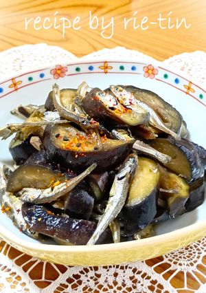 ♥おばぁちゃんの♥茄子といりこの醤油炒め-レシピのメイン写真