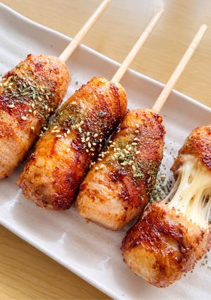 チーズのびのび！じゃが豚串-レシピのメイン写真