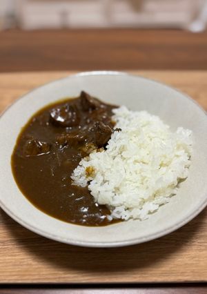牛肉と玉ねぎのカレー-レシピのメイン写真