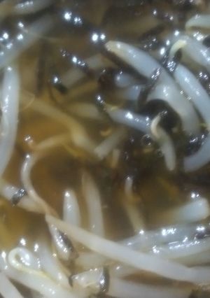 のりともやしの冷たい汁-レシピのメイン写真