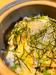ちりめん&鍋野菜の雑炊-レシピのメイン写真